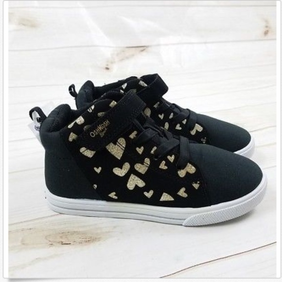 oshkosh gold high top sneakers